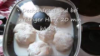 Dampfnudeln  Germknödel [upl. by Halas]