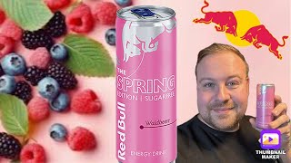 Die nagelneue RED BULL Spring Edition Waldbeere Sugarfree ist endlich da ❤️❤️❤️ [upl. by Ynohtna]