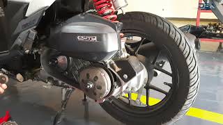 CVT Vario 125 bunyi klotok  klotok [upl. by Aicened]