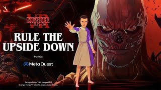 Stranger Things VR  Official Launch Trailer  Meta Quest Platforms [upl. by Einnal]