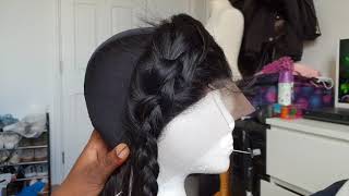 HOW TO MAKE A LACE FRONTAL WIGComment faire UNE perruque soit meme avec une lace frontale [upl. by Eiffe391]