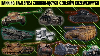 Ranking Najlepiej Zarabiających Czołgów Drzewkowych Tieru IX W World Of Tanks [upl. by Harlen]