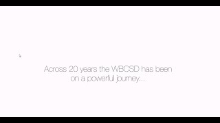 20 years of WBCSD [upl. by Troxell152]