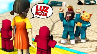 EL JUEGO del CALAMAR contra 100 SUSCRIPTORES 😨💰 SILVIOGAMER en ROBLOX 🟥 [upl. by Hseham]