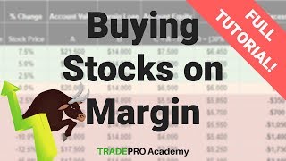 Buying stocks on margin explained  benefits and risks [upl. by Nymassej671]