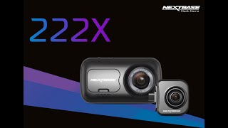 Nextbase 222x Front Dash Camera 1080p30fps HD Recording [upl. by Leziar]