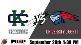 Gridiron Game Day  Cranbrook vs University Liggett  Full Livestream [upl. by Adlev]