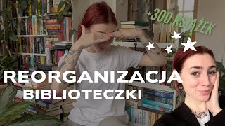 Ułóżcie ze mną 300 książek 📚🌞 Reorganizacja biblioteczki ❤️ [upl. by Utter]