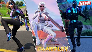 Agency Renegades Pack Gameplay Shady Zadie Covert Cobalt amp Spycatcher Siren Fortnite [upl. by Atinuahs]