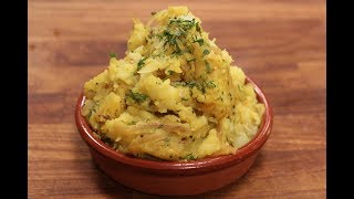 Potato filling for Masala Dosa  Sanjeev Kapoor Khazana [upl. by Schreib]