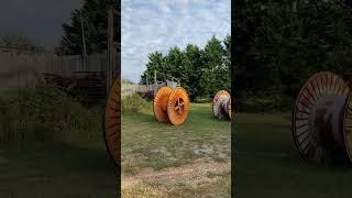 Reverse video of cable rolls [upl. by Leiahtan769]