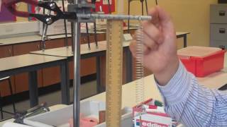 AQA GCSE Science Required Practical  Hookes Law [upl. by Brogle]