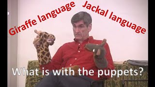 Giraffe Language and Jackal Language  Nonviolent Communication explained by Marshall Rosenberg [upl. by Kimmy]