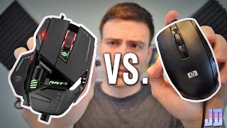 Gaming Mice vs Regular Mice  Whats Different [upl. by Naols]