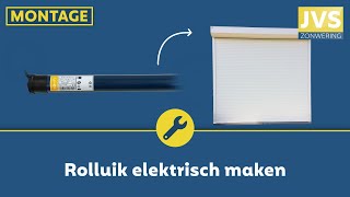 Montage Rolluik elektrisch maken [upl. by Hedgcock70]