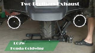 Top 8 Ful Exhaust Sound Honda Goldwing GL1800  Two Brothers Cobra Monster Daytona Rush mufflers [upl. by Odranar]