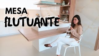 COMO FAZER MESA SUSPENSA  LARISSA REIS ARQUITETURA [upl. by Eduino84]