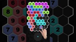 Merge Hexa  Number Puzzle Game [upl. by Llehcor3]