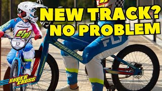 How to get comfortable riding a new BMX Racing Track [upl. by Ydaf759]