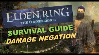 ELDEN RING Convergence MOD Survival Guide  Damage Negation Tips [upl. by Einnod]