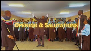 Fellowship Service Sabbath Day Opening amp Salutations [upl. by Mordecai]