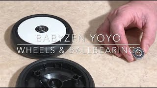 Babyzen Yoyo  Yoyo  Yoyo2 Ball Bearings Repair Guide includes Ball Bearing Dimensions [upl. by Salaidh]