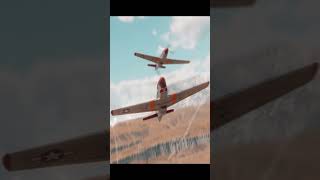 10 P51s provide Air support in War Thunder warthunder cinematic funwarthunder gaming [upl. by Prisilla]