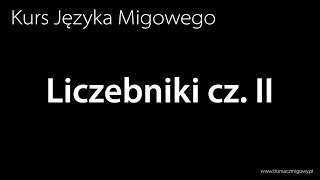 Nauka Języka Migowego  Liczebniki cz II [upl. by Cornell747]