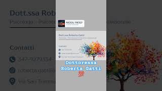 Dottoressa Roberta Gatti 💯 [upl. by Ahseryt768]