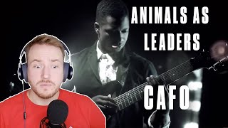 FIRST TIME REACTING to ANIMALS AS LEADERS Cafo 🎸🥁🔥 [upl. by Alethea]