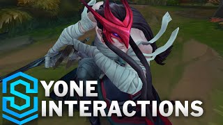 Yone Special Interactions [upl. by Drud]