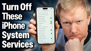 Turn Off These iPhone SYSTEM SERVICES Now Ultimate Guide [upl. by Erbes]