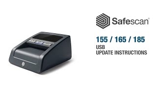 Safescan 155  165 USB Update Instructions  English [upl. by Naoh]