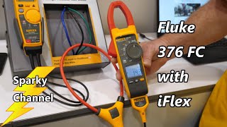 Fluke 376 FC True RMS ACDC Clamp Meter with IFlex Review [upl. by Heber]