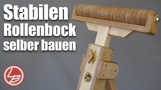 Rollenbock selber bauen  MUST HAVE in jeder Holzwerkstatt  1 [upl. by Priebe123]