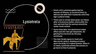 Lysistrata by Aristophanes [upl. by Snave]