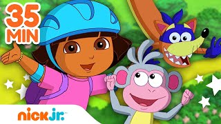 ¡35 minutos de aventuras sin parar con Dora ☀️  Dora La Exploradora  Nick Jr en Español [upl. by Melda606]