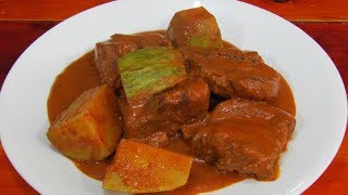 Pipian con Chilacayote y Carne de Puerco  Receta ¡Mega Deliciosa [upl. by Baer]