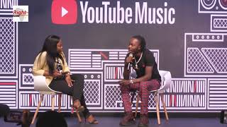 NAIRA MARLEY EXCLUSIVE INTERVIEW  YOUTUBE LAUNCH MUSIC APP [upl. by Annahs]