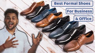 Best Formal Shoes for Men  Office amp Business Leather Shoes 🔥 Bata 🔥 Red Tape 🔥 Hush Puppies 🔥 [upl. by Jeni]