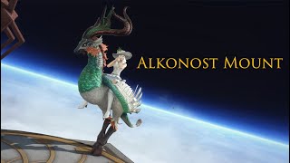 FFXIV Alkonost Mount [upl. by Reffotsirhc]