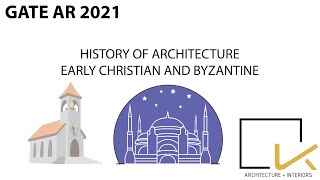 EARLY CHRISTIAN AND BYZANTINE ARCHITECTUREHISTORY OF ARCHITECTURE 5 GATE ARCHITECTURE TUTORIAL [upl. by Rimaj943]