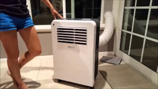 How to install your portable Air Conditioner NewAir AC12200E [upl. by Felicidad]