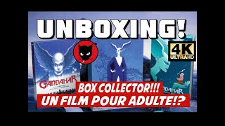 GANDAHAR ★ POUR ADULTE BOX COLLECTOR LIMITÉE 4K UHDBLURAY  Livre UNBOXING LE CHAT QUI FUME 🙀 [upl. by Ragse460]