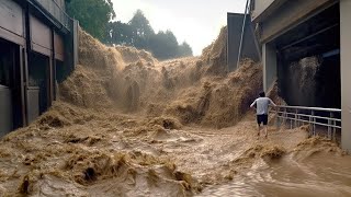 10 Terribles Inundaciones Repentinas Captadas En Cámara DESASTRES NATURALES [upl. by Knorring]