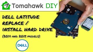 Dell Latitude How To Upgrade Hard Drive [upl. by Ches601]