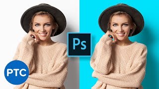 How To Change Background Color in Photoshop Fast amp Easy [upl. by Hudgens]