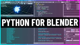 Python Crash Course for Blender [upl. by Aihtyc]