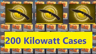 CS2 200 Kilowatt Cases OPEN [upl. by Aikas]