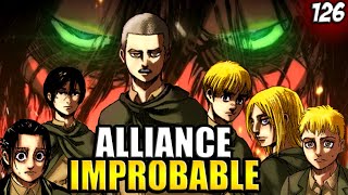 ILS VONT ARRÊTER EREN  LALLIANCE IMPROBABLE  ANALYSE CHAPITRE 126 SNK [upl. by Daune571]